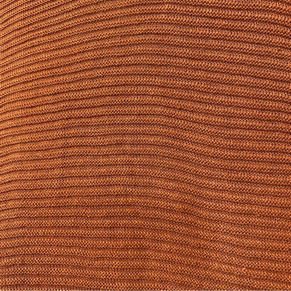 Eileen Fisher Camel Linen Poncho Shawl One Size - Picture 6 of 10